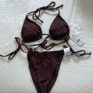 Brown PacSun bikini